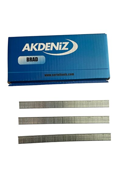 Akdeniz F10 1810 Başlı Brad Çivi 5000 Adet (Süpürgelik ve Parke vs.için)
