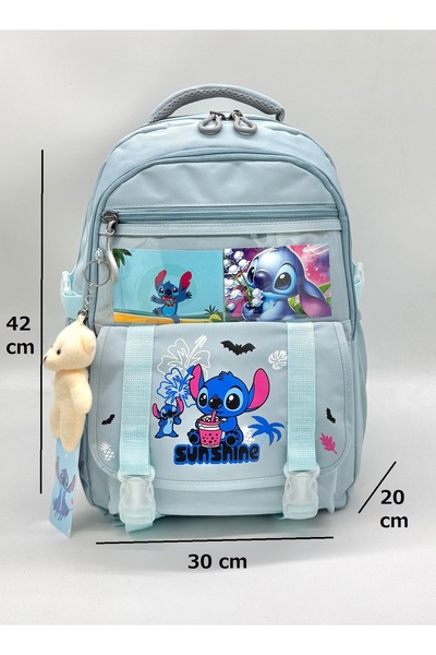 ms mixxstore Korean Style Accessory Thermal Nutrition and Girl's Backpack School Bag Set with Pencil Holder