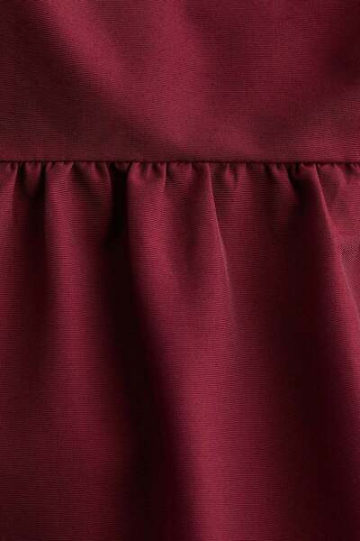 H&M Tie-detail peplum top