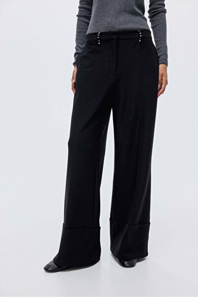 H&M Rivet-detail tailored trousers