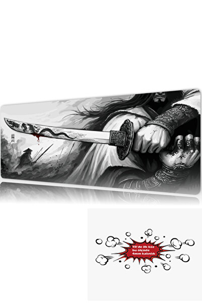 urzuva Steel of the Dragon 90x40 4MM Kalınlık Premium Gaming oyuncu mousepad,...