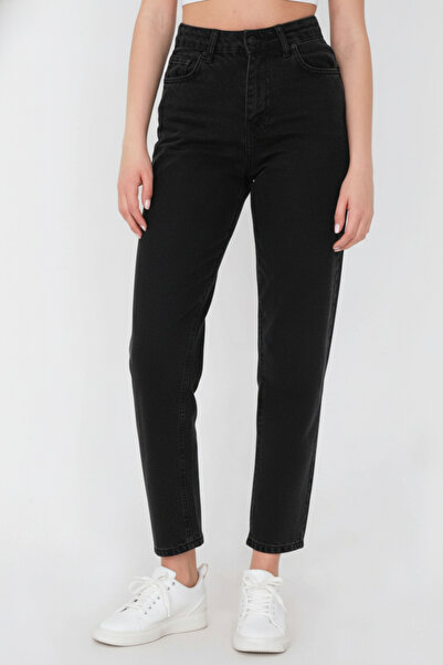 SHEVEGA Blugi Boyfriend afumati, blugi Mom afumati