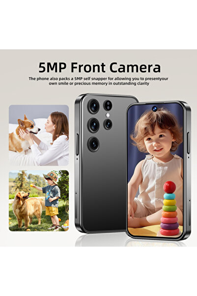 W&O Mini 3G phone, 3.0-inch touchscreen, dual SIM dual standby, 4GB+64GB.