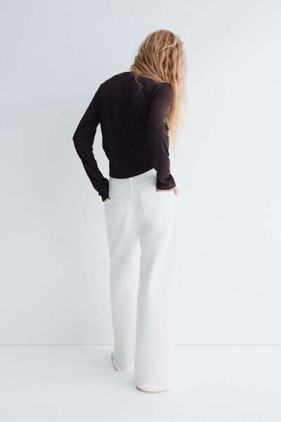 H&M قميص جيرسي ملفوف