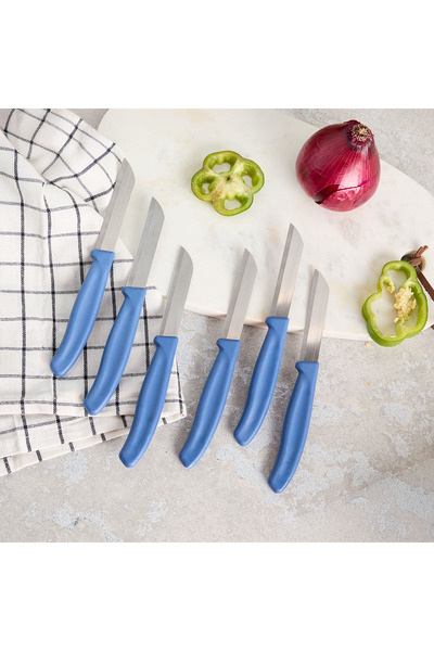 Aryıldız Mira 6 Parça Meyve Bıçak Seti İndigo