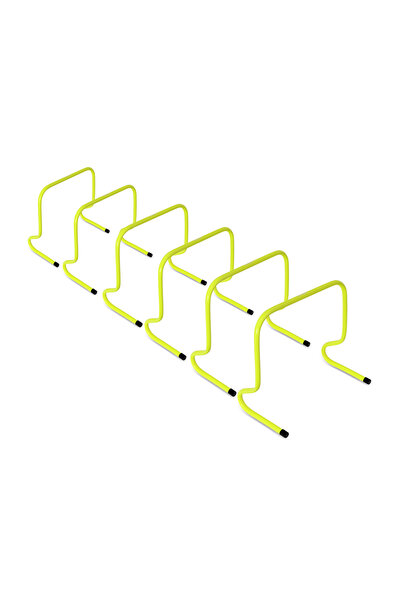 ZEROGYM Sıçrama Engeli Seti Neon Sarı 30cm 6 Adet