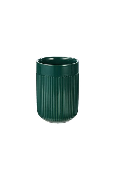 SEPIO Toothbrush holder, green, ceramic,