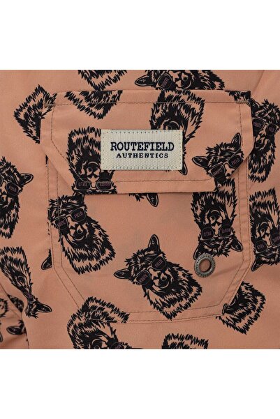 ROUTEFIELD Valesca Men's Orange Volleyball Shorts Men's Shorts Rfvalesca25