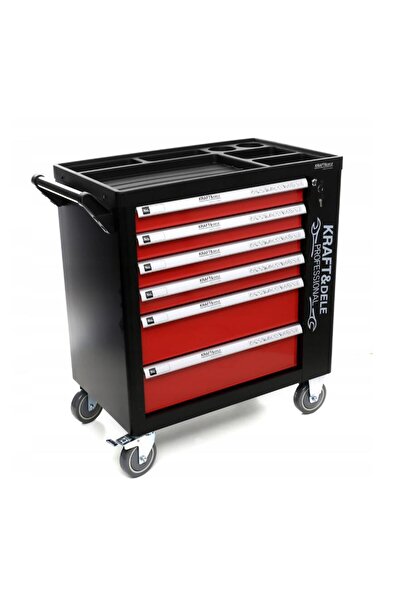Kraft Fully equipped tool cabinet, 6 drawers, 262 pieces,