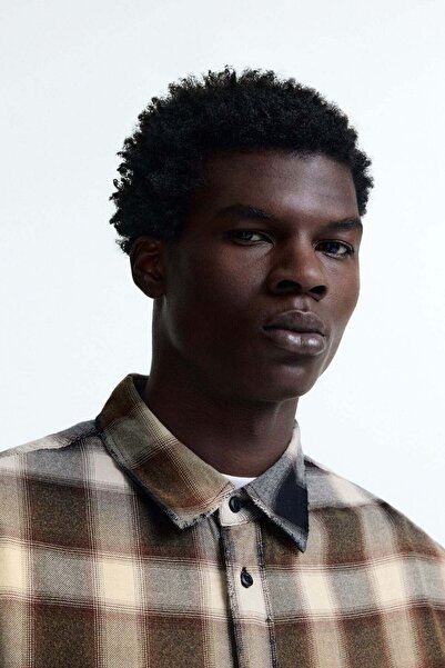 H&M Relaxed Fit Cotton-blend shirt