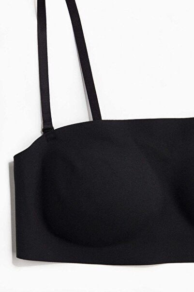 H&M Padded microfibre bandeau bra