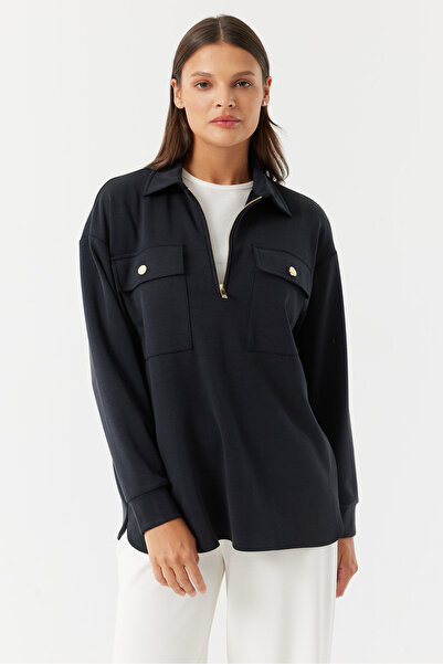 PAULMARK بلوزة رياضية نسائية مع جيب