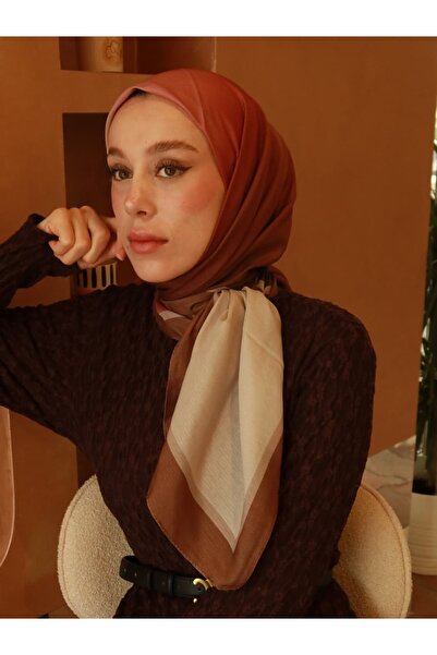 Modakaşmir Κασκόλ Λίνα με σχέδιο Θάλυα