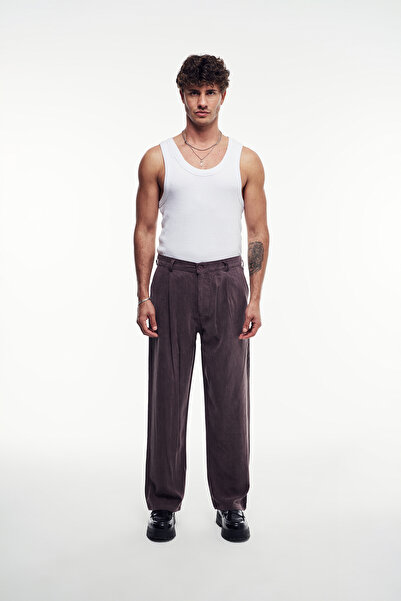 2512 Clothing Wide Leg Pleated Trousers