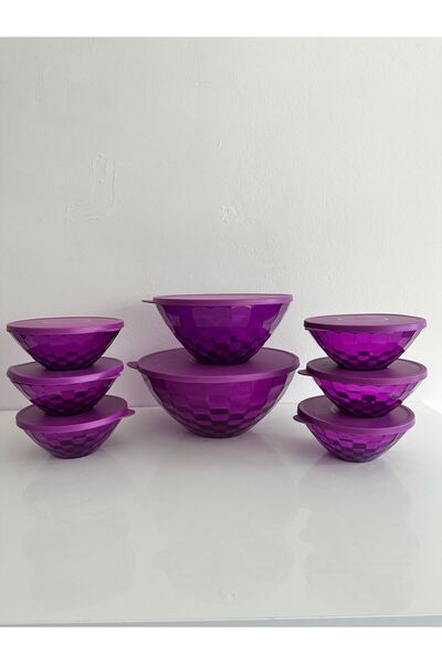 Tupperware pırlanta set 3.5lt,2lt 6 adet kase