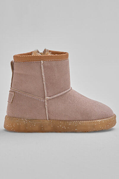 Tonny Black Κοντές μπότες για κορίτσια με θερμική σόλα βιζόν, με επένδυση από γούνα