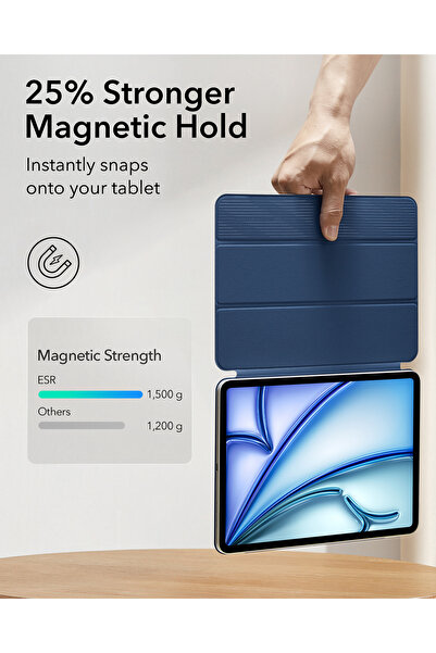 ESR iPad Air 11 (2025-2024) / Pro M4 11 / Air 10.9 (5Th-4Th Generation) Nesil) Case