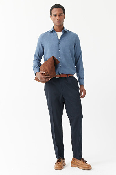 PAULMARK Pantaloni chino slim fit pentru bărbați