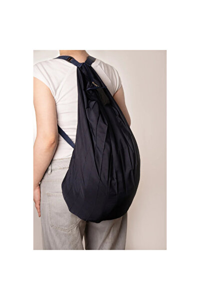 CT STONES Navy Blue Foldable Travel Bag