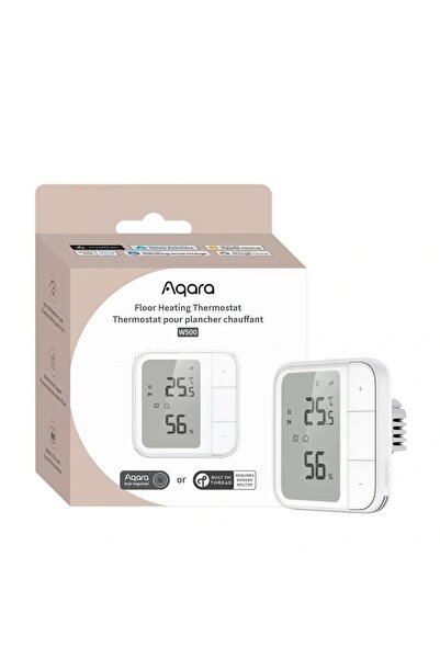 Aqara Akıllı Yerden Isıtma Termostatı W500 UT-A01D (Apple Home Destekli)