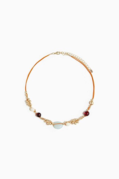 H&M Beaded cord necklace