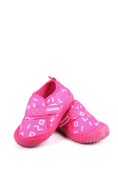 GEZER 02733 Baby Girl Winter Velcro Daily School Nursery Slippers Shoes