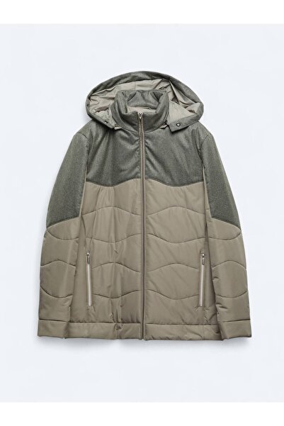 Kip Μπουφάν Vizon Regular Fit με κουκούλα Casual υφαντό