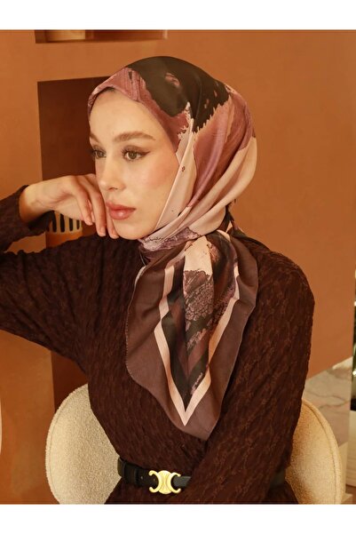 Modakaşmir Κασκόλ Lymera με σχέδιο Lina