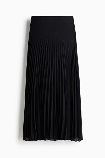 H&M Pleated chiffon skirt