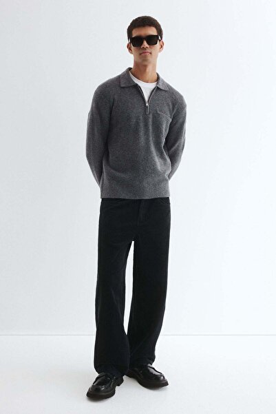 H&M Regular Fit Zip-top jumper