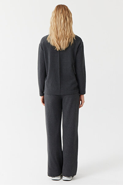 PAULMARK Women's Front Seam Detailed Trousers