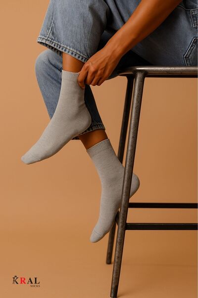 Miss Lana Women's (8 Pairs) L Stretch Fabric Cotton Soft Combed Long Socks