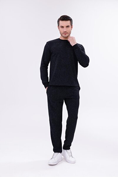 yakamor Men's Circular Necklace Without Shardons Tracksuit Set