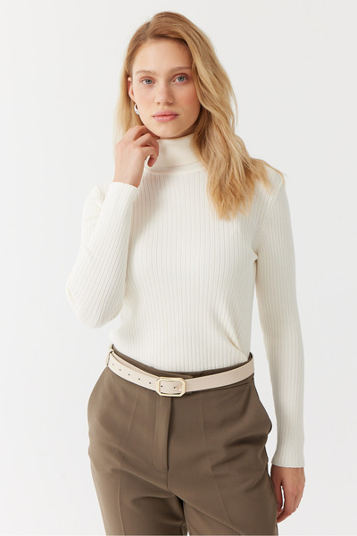 PAULMARK Women's Turtleneck Knitwear Sweater