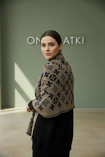 Onur Etol - Noua colecție Batic cu umăr lat Produs gros de iarnă Tesătură țesătă pe două fețe Magazin legendar