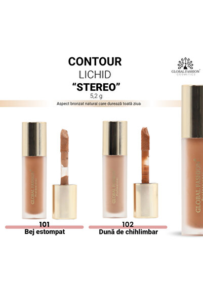 global fashion Stereo Sculpt Liquid Face Contour GF38020 #102