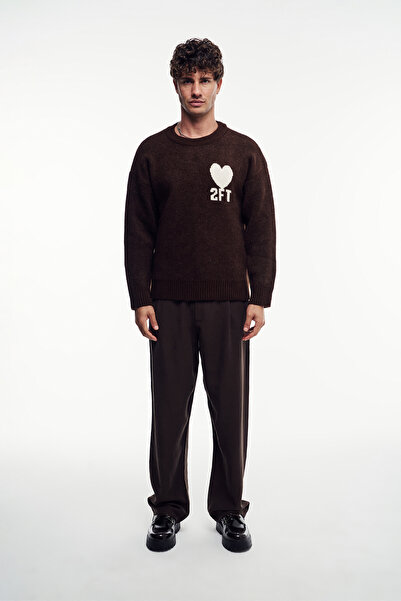 2512 Clothing 2ft Embroidered Knit Sweater