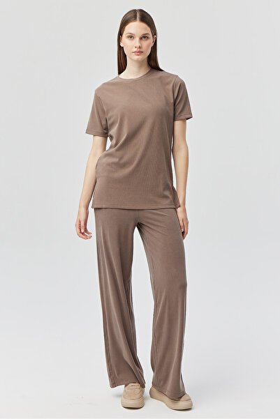 PAULMARK Γυναικείο Πλεκτό Παντελόνι Λεπτό F κοτλέ