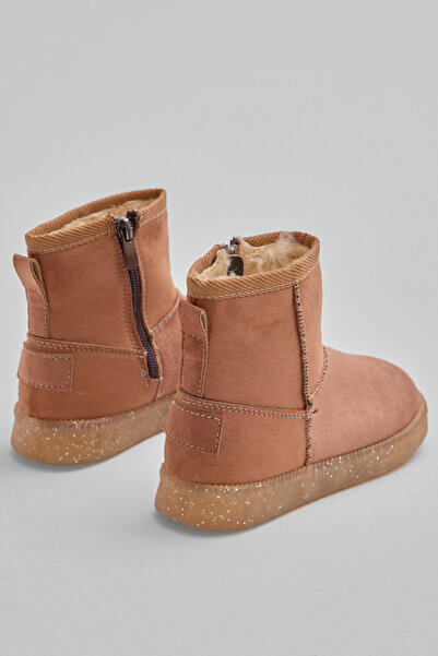 Tonny Black Детски къси ботуши с подплата от велур и термоподметка Taba