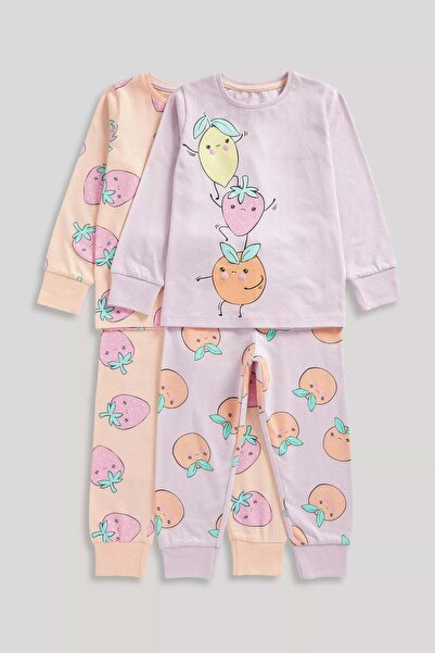 MOTHERCARE 2 Pack Fruit Pyjamas