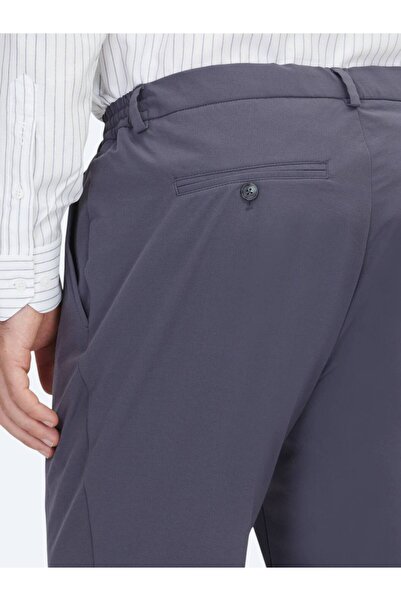 Kip Gray Woven Jogging Fit Casual Trousers