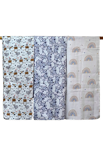 Mimiko غطاء موسلين بطبقتين 100% قطن عضوي فائق النعومة وقابل للتنفس للأطفال وا...