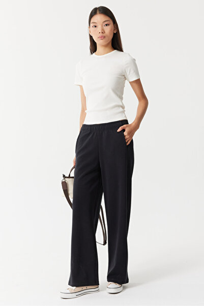 PAULMARK بنطلون رياضي نسائي واسع الساق