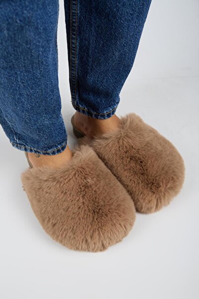 Manijero Gaye Women's Plush Flat Mink Slippers