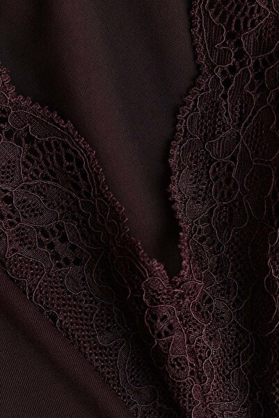 H&M Lace-trimmed thong body