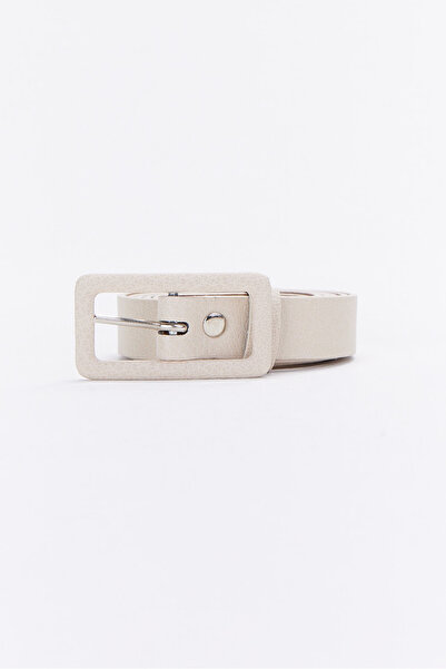 PAULMARK Women's Rectangular Plated Clasp with Language Fk1748