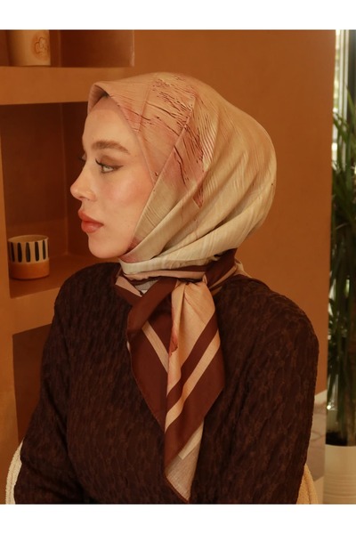 Modakaşmir Κασκόλ Nerith Desen Lina