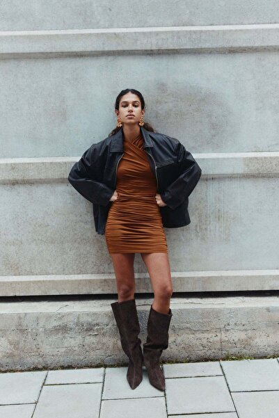 H&M Draped jersey dress