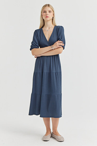 PAULMARK Жіноча сукня з V-подібним вирізом