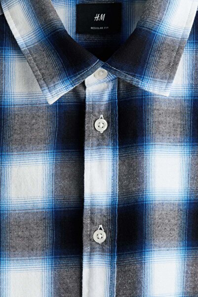 H&M Loose Fit Flannel shirt